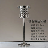Rafraîchisseur Champagne Inox sur Pied
