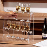Présentoir Mural Flûtes Champagne Buffet