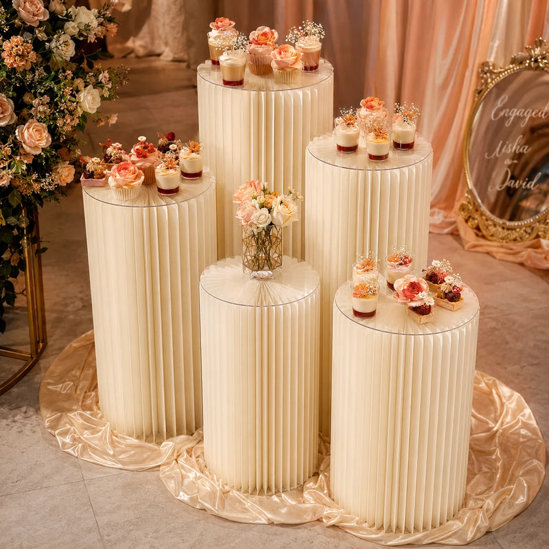 Présentoirs Gâteaux Empilables pour Mariage