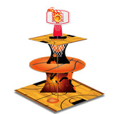 Présentoir Cupcakes 3 Étages Basketball