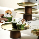 Plateau Buffet Compartimenté Inox et Bois