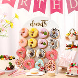 Arche Bois Présentoir Donuts Anniversaire