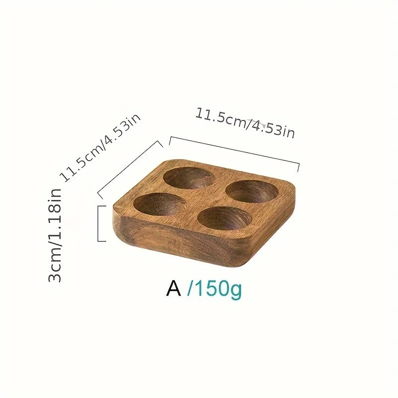 Présentoir à Œufs en Bois Multi-Compartiments