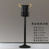 Rafraîchisseur Champagne Inox sur Pied