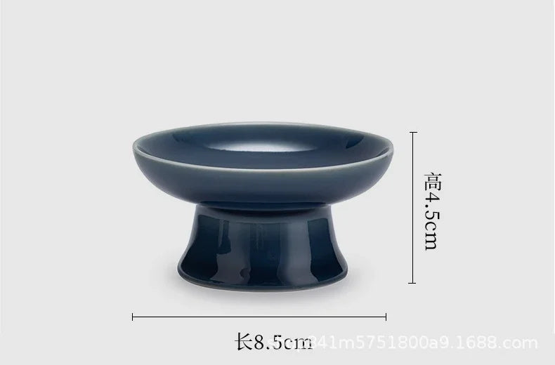 Assiette de Présentation Céramique sur Pied Mignardises