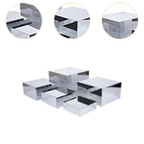Présentoir Buffet Cube Miroir Riser