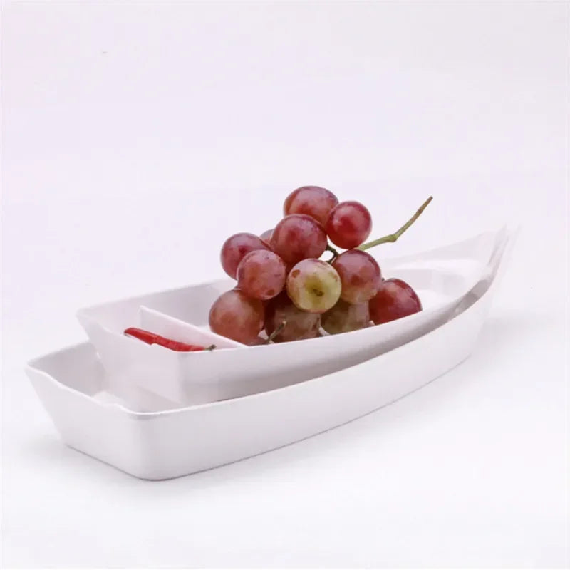 Assiette de Présentation Bateau Mélamine