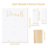 Présentoir Donuts Bois Mariage