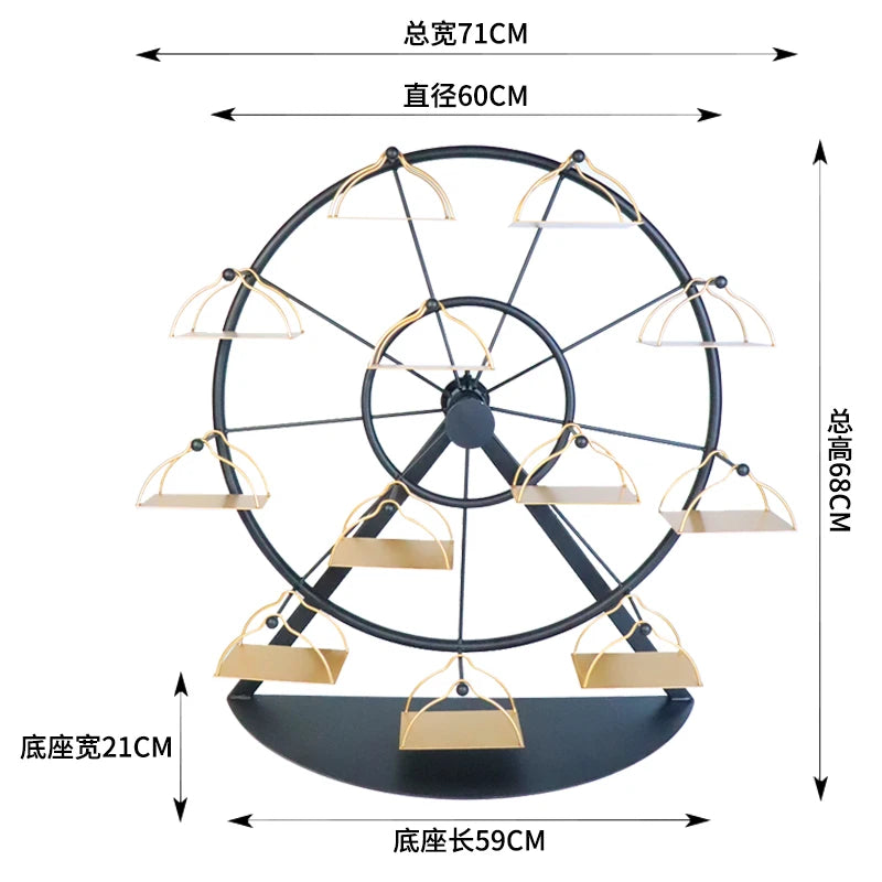 Présentoir Rotatif Grande Roue Buffet