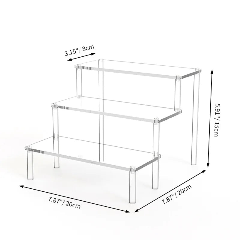 Présentoir Multi-Niveaux Acrylique Buffet Traiteur