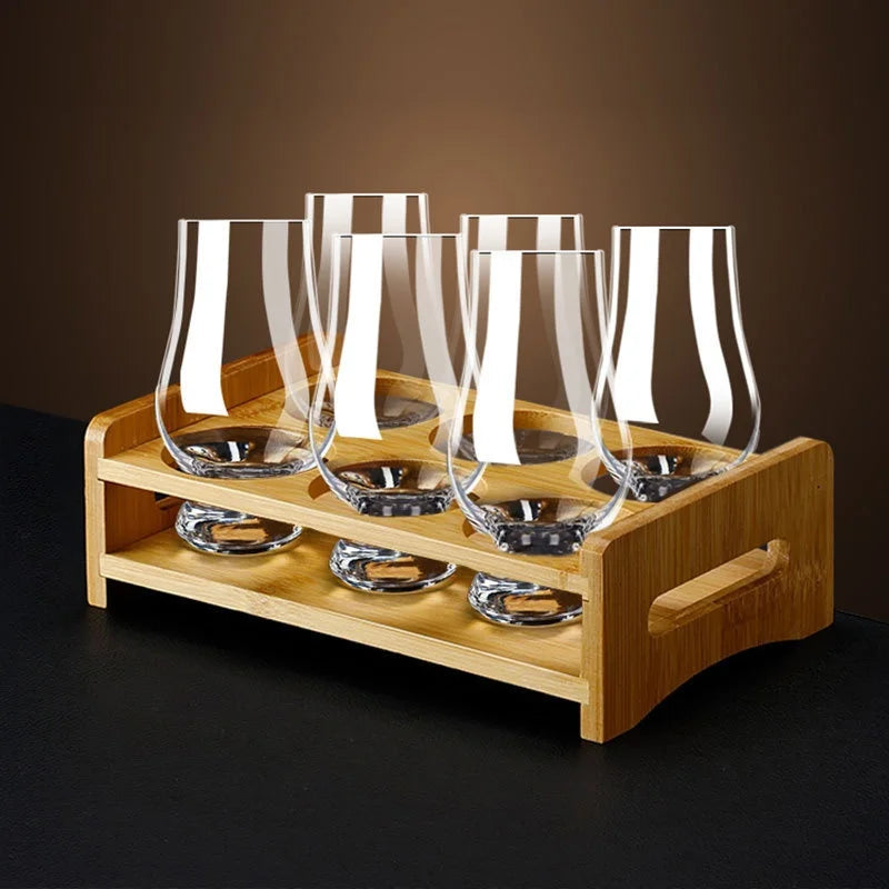 Porte-Verres à Vin en Bois