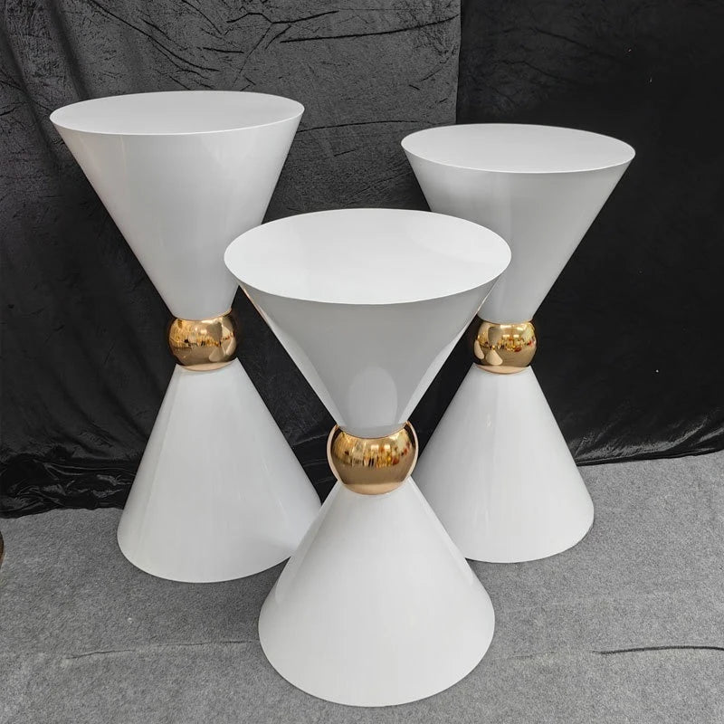 Présentoir Gâteaux Piédestaux Métal Mariage