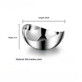 Coupelle Inox Luxe Fruits et Snacks