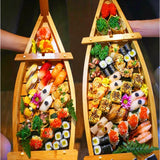 Bateau Sushi Bois Artisanal Pro