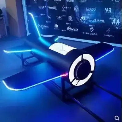 Présentoir Bouteille Fusée LED Rechargeable