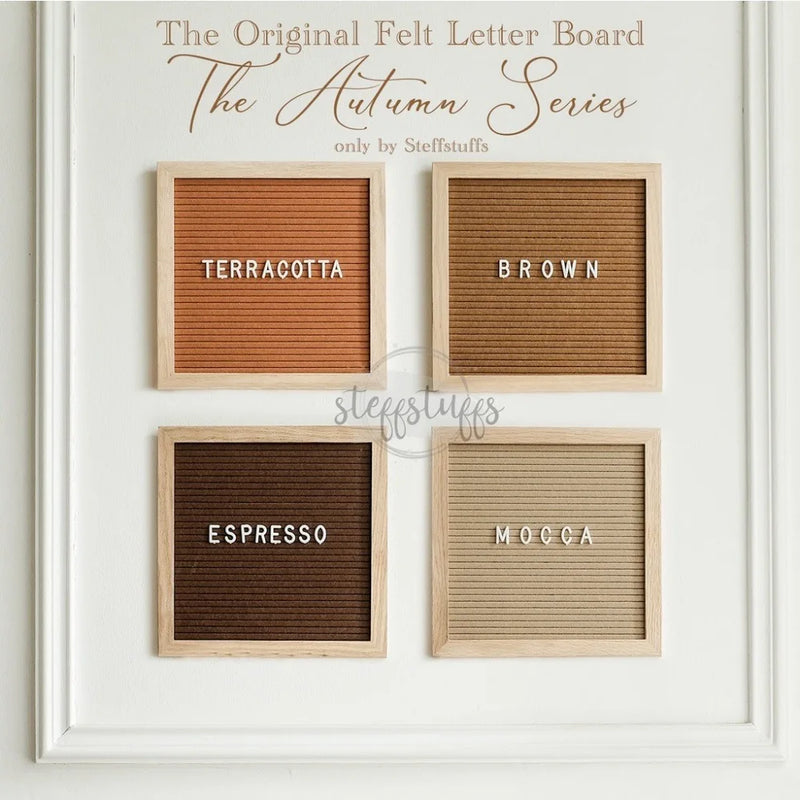 Tablero de letras de fieltro y madera, letrero de alfabeto para decoración de pared del hogar, tablero de mensajes estilo Ins
