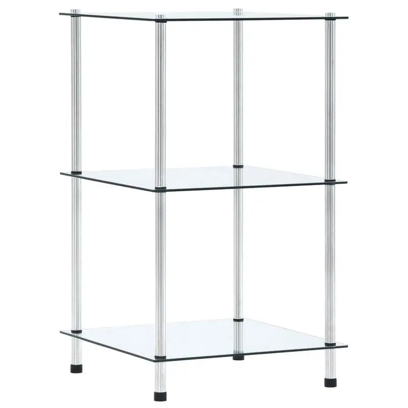 Étagère Présentoir Verre 3 Niveaux