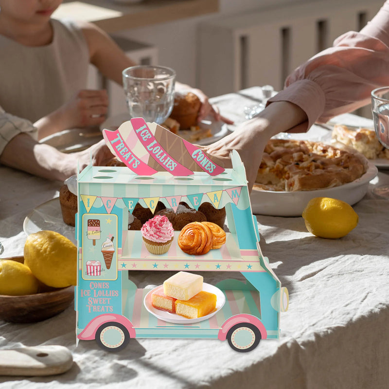 Présentoir Buffet Camion Cupcakes Fête
