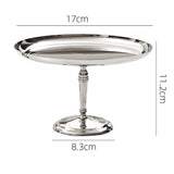 Présentoir Gâteau Inox Argenté – support service buffet premium