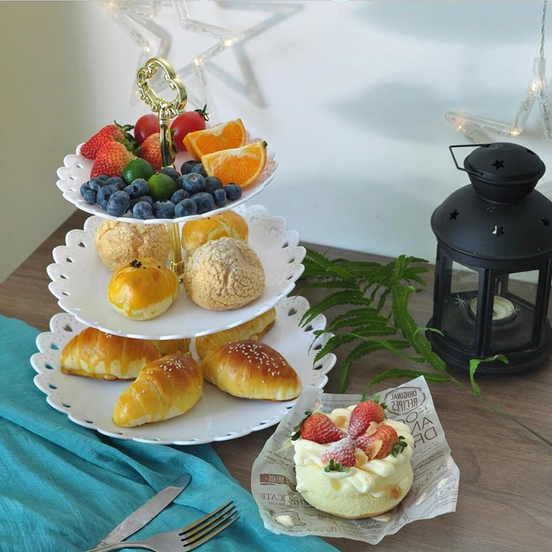 Présentoir Gâteau à 3 Étages