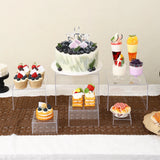Présentoir Gâteau Acrylique Lot 5-6 Pièces