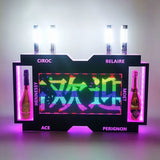 Présentoir Double Bouteille LED Digital