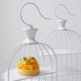 Présentoir Buffet Cage à Oiseau Vintage