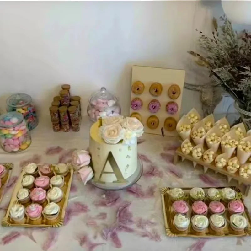 Présentoir Donuts Bois Mariage Déco