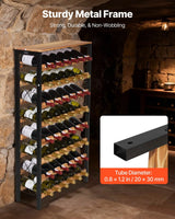 Présentoir Bouteilles Vin Multi-Niveaux Bar