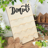 Mur de Donuts Rustique Buffet