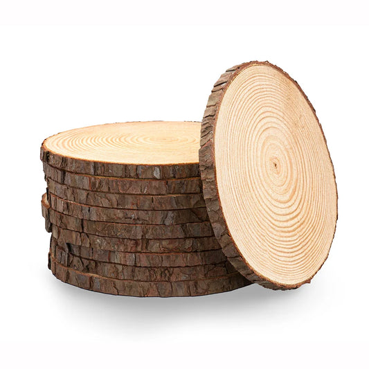 Sous-Assiette Bois Pin Rustique Mariage Réception