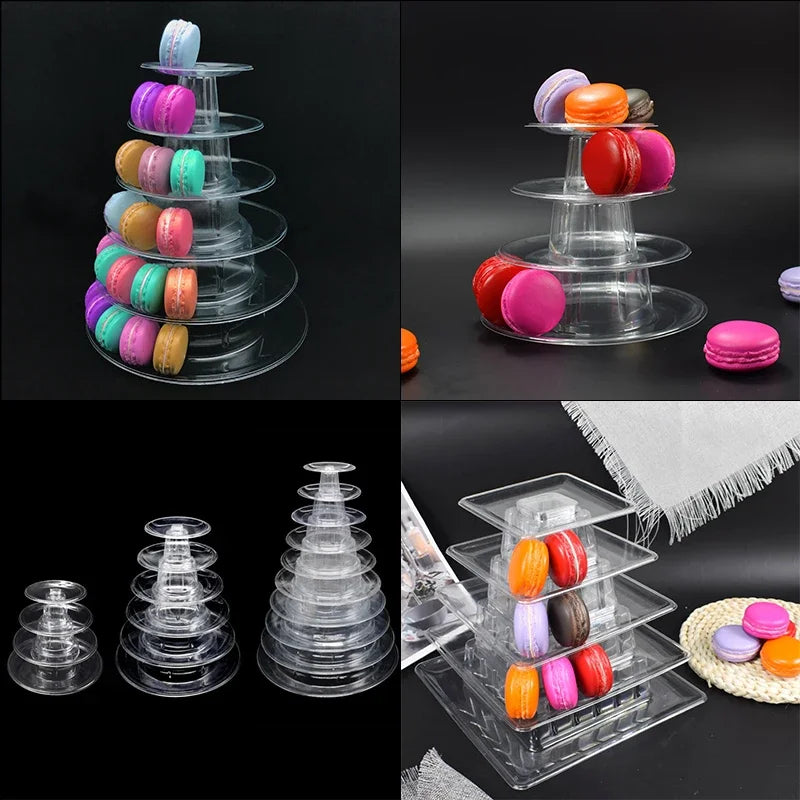 Présentoir Cupcakes Macarons Multi-Niveaux