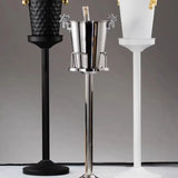 Rafraîchisseur Champagne Inox sur Pied