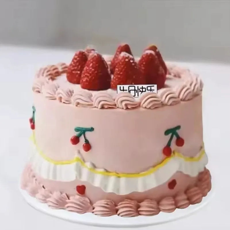 Faux Gâteau Décoratif Présentoir Vitrine