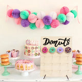 Plateau Support à Donuts Bois