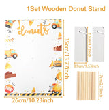 Mur de Donuts Rustique Buffet