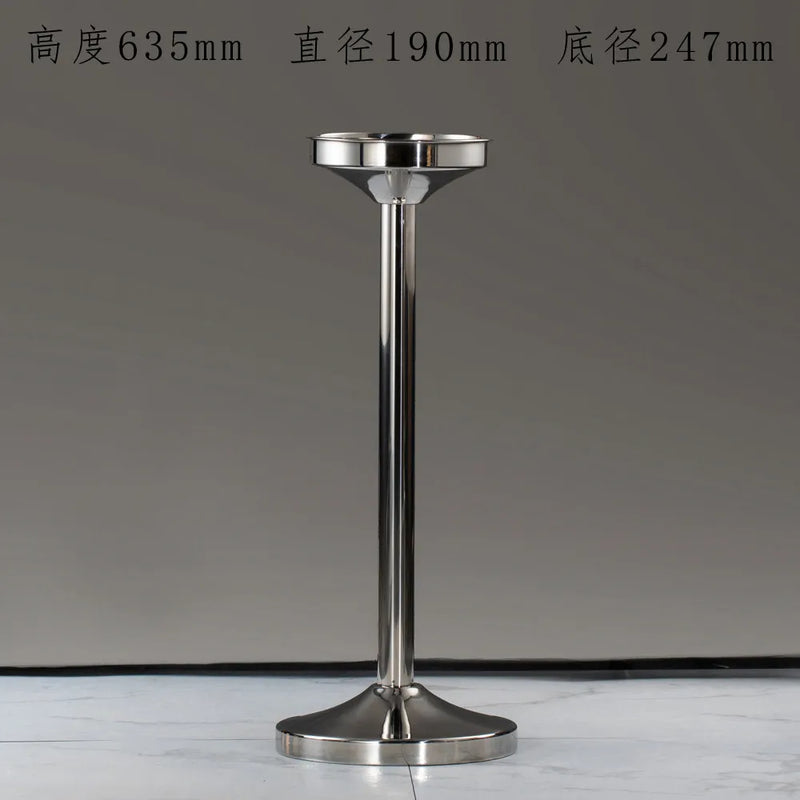 Rafraîchisseur Champagne Inox sur Pied