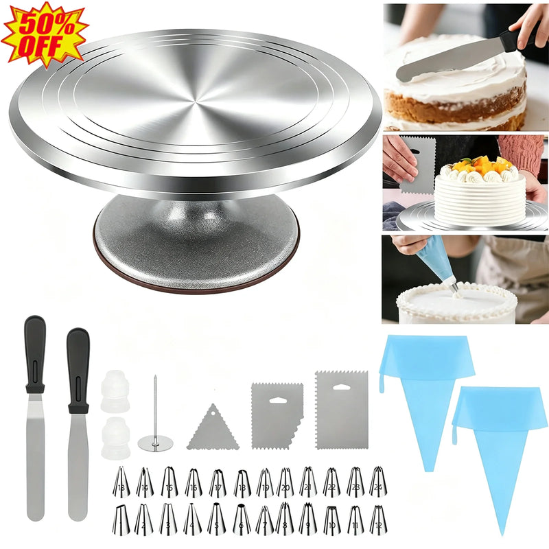 Présentoir Rotatif Gâteaux Professionnel