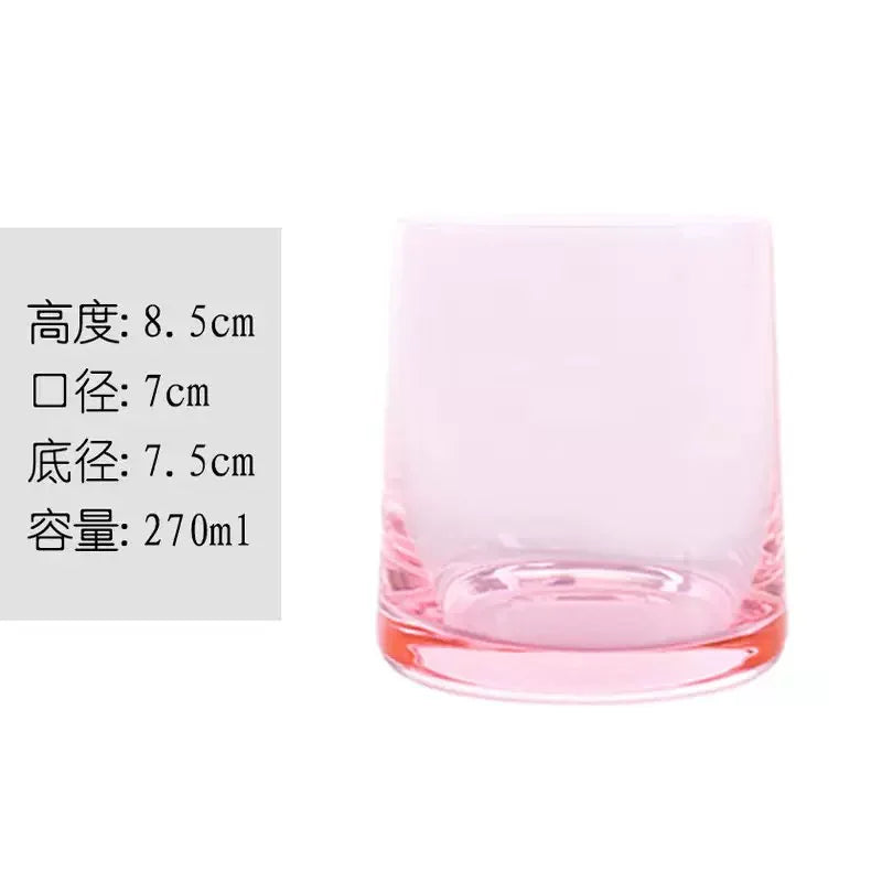 Jarra de agua de cristal estilo nórdico con tapa de madera, recipiente para bebidas frías, té, tetera, menaje del hogar, botella de agua transparente WF