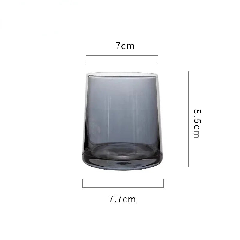Jarra de agua de cristal estilo nórdico con tapa de madera, recipiente para bebidas frías, té, tetera, menaje del hogar, botella de agua transparente WF