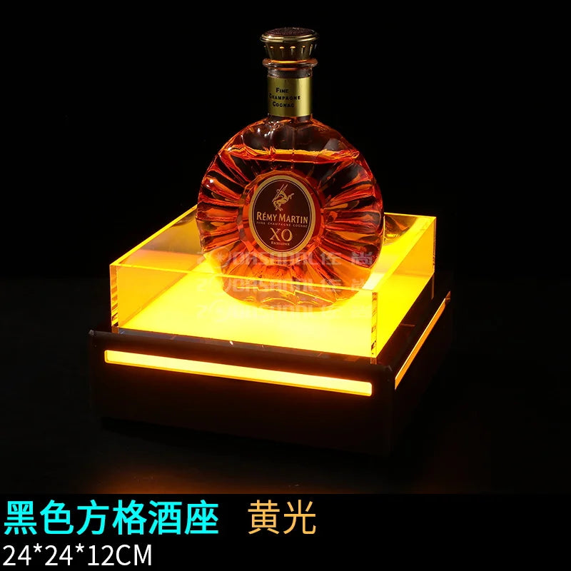 Présentoir Bouteille Lumineux LED Réception