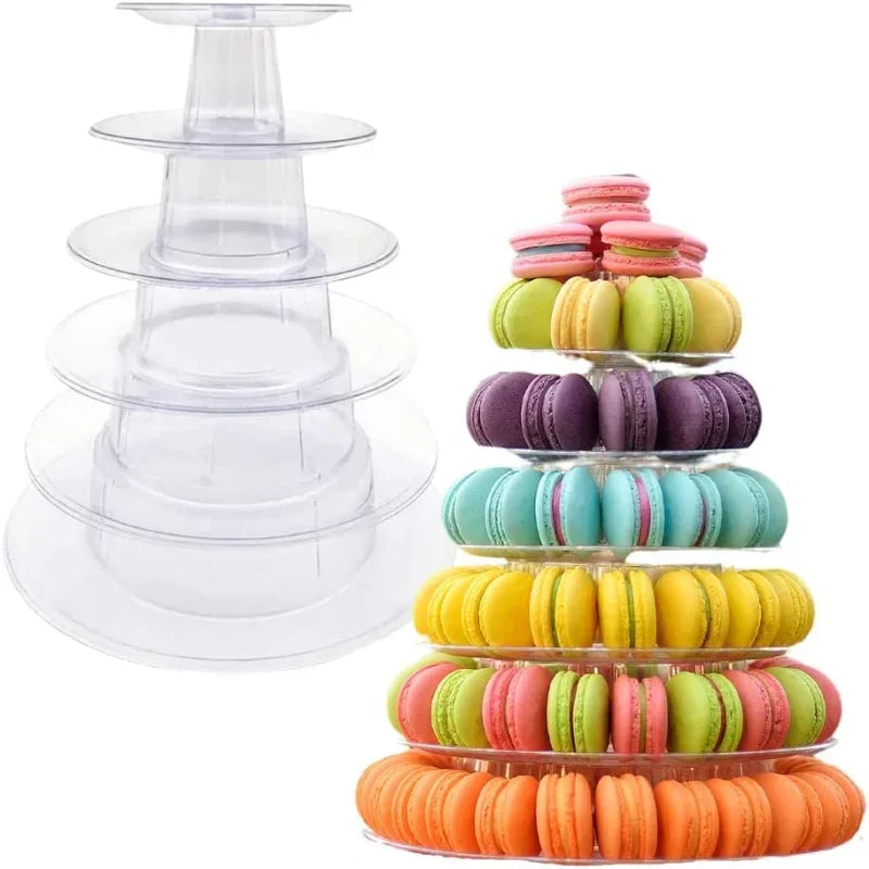 Présentoir Macarons Multi-Niveaux Pro