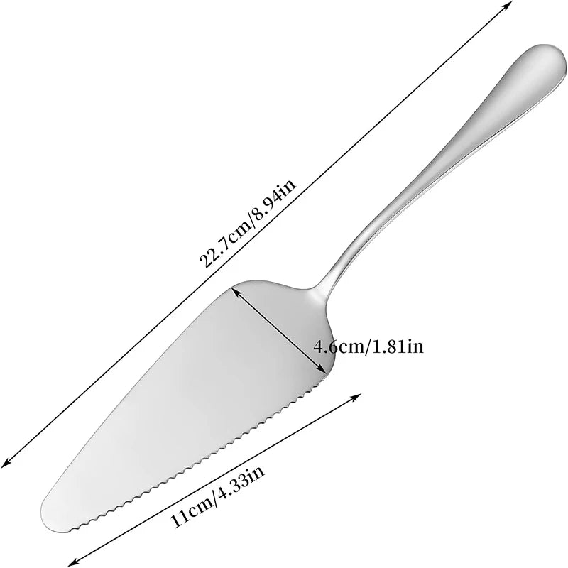Couverts de Service à Gâteau Inox