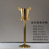 Rafraîchisseur Champagne Inox sur Pied