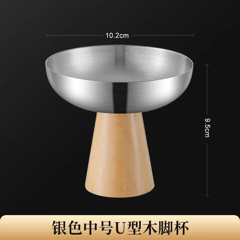 Coupelles Dessert Inox Multi-Formats