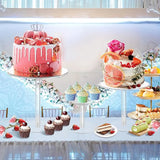 Présentoir Gâteau Acrylique Transparent Mariage