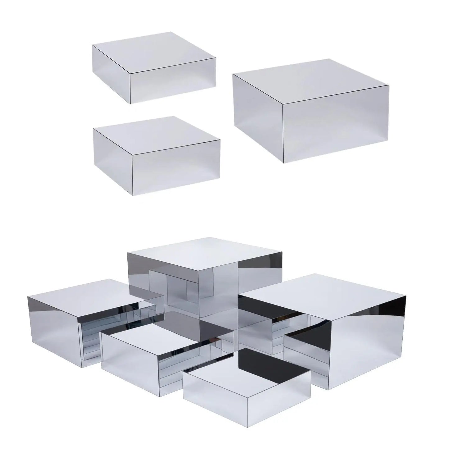Présentoir Buffet Acrylique Miroir