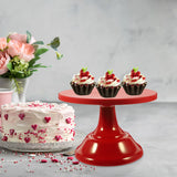Présentoir à Gâteaux Rouge Décoratif