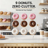 Présentoir Donuts Mural Acrylique Transparent