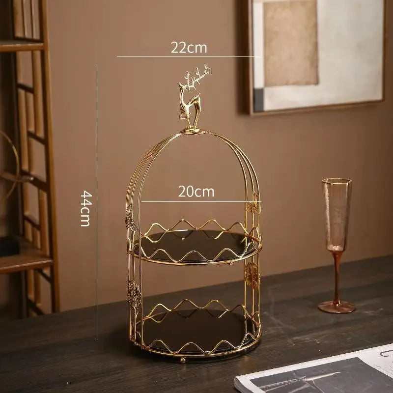 Présentoir à Gâteaux Thé Mariage Chic